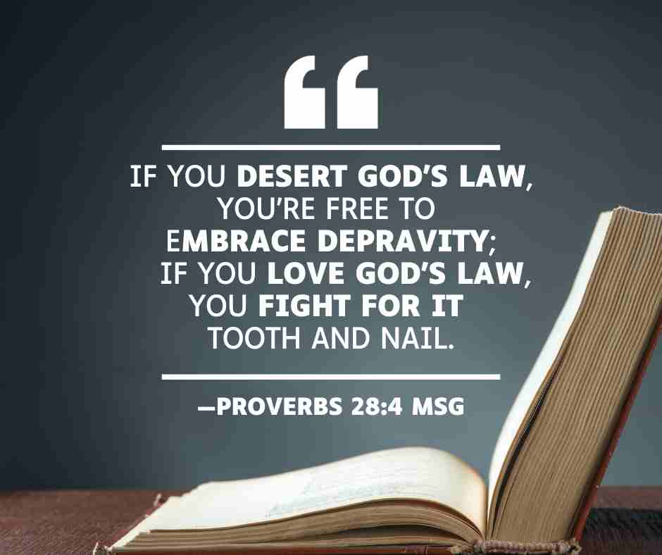 The High Cost of Deserting God’s Law