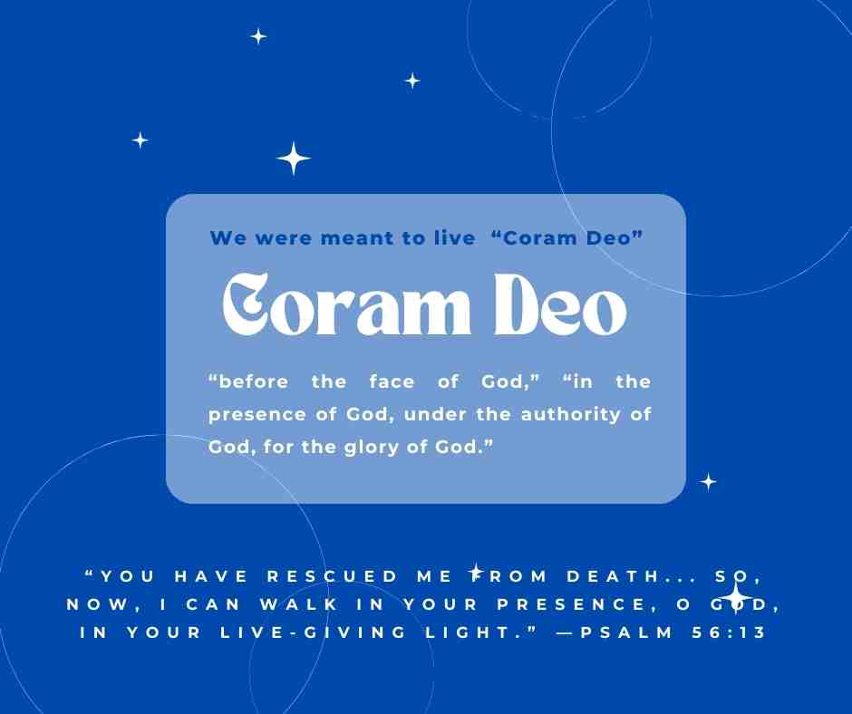 SHOOT YOUR SHOT: LIVE “CORAM DEO”